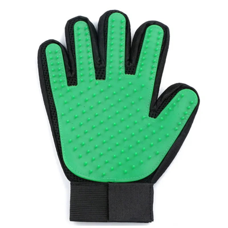 Magic Pet Grooming Glove - Hair Remover and Massager